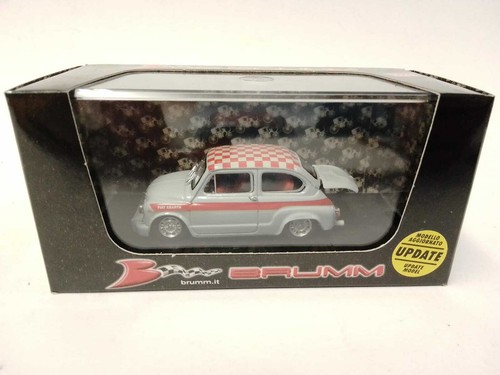 Brumm Fiat Abarth 1000 berlina corse ufficiale Abarth 1966 1/43 R351 - Foto 1 di 2