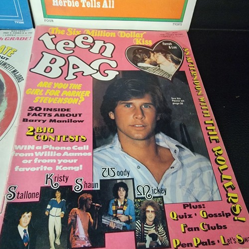 70/80s Teen Magazine Lot of 4 ( Teen Bag & DYNAMITE) LOT RETRO COFFEE TABLE MAG - Picture 4 of 18