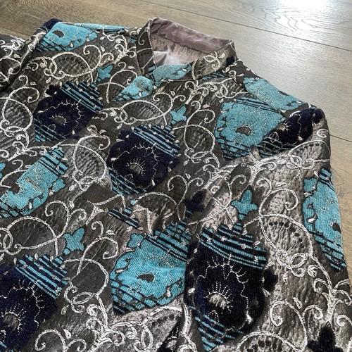 Men’s Classic Fashion Tailored Fit Round Collar African Print Blazer Men Tuxedo