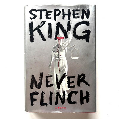 Stephen King Never Flinch 2025 First Edition HC DJ Scribner 1st Print Thriller
