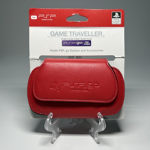 CUSTODIA SONY PSP GO PELLE - CASE PROTETTIVA PLAYSTATION PORTABLE ORIGINALE RARA - Foto 1 di 8