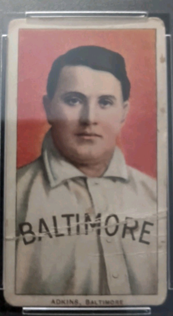 1909-11 T206 - Doc Adkins Rare Polar Bear Back (RC)