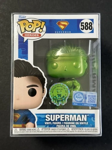 1/1 Limited Edition Superman Gold Panda Club Funko Pop Heroes #598