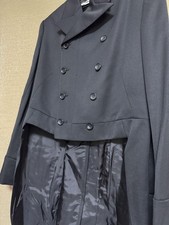 Comme des Gar ons Chesterfield Coat, Women's Size S, Black