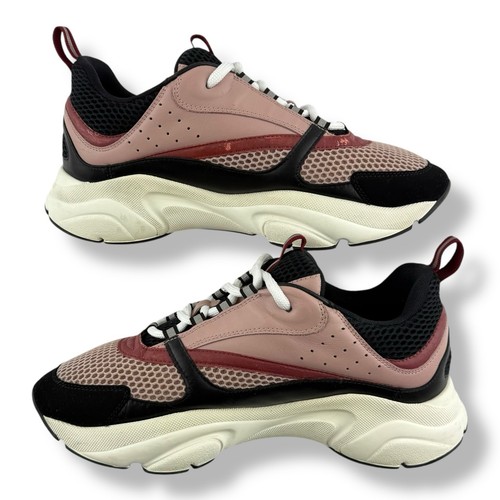 Dior B22 Pink/Black Men’s Trainers Size UK 8.5 EU 42.5 - Picture 4 of 12