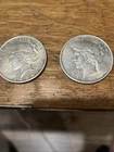 Peace Dollar Lot (2$, 90% Silver, Below Melt! Better Condition!