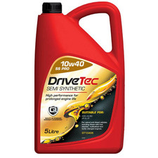 DriveTec 10W40 Engine Oil Semi Synthetic Pro 5L 5 Litres ACEA A3/B3 DT10405 5.59 per litre