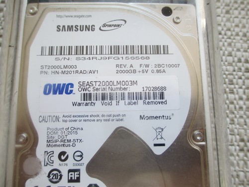 Seagate Samsung ST2000LM003  Hard Disk Drive 200GB - Picture 5 of 5