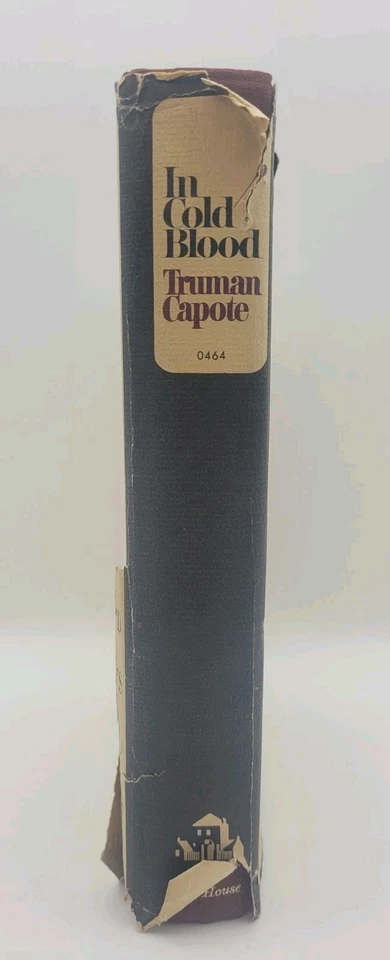 In Cold Blood Truman Capote 1st First BCE Edition 1965 5th Printing HCDJ VG/G Foto 3 de 4