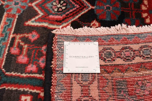 Vintage Hand-knotted Runner Rug 3'10" x 10'1" Traditional Wool Carpet - Picture 9 of 9