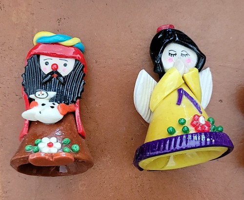 CAMARI Latino Nativity, Bread Dough 12 Pieces Christmas Handcrafted Holy Family  - Picture 7 of 13