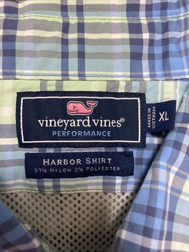 Vineyard Vines Lot of 2 Harbor Long Sleeve Fishing Vented Performance Shirts XL - Picture 12 of 13