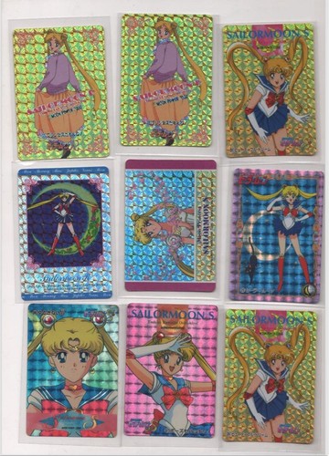 Pretty Guardian Sailor Moon Cards & Stickers 198 Pieces jp - Picture 2 of 20