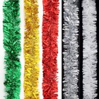 12m Christmas Tinsel Garland (4m x3) Xmas Tree Decoration Thick Metallic Full