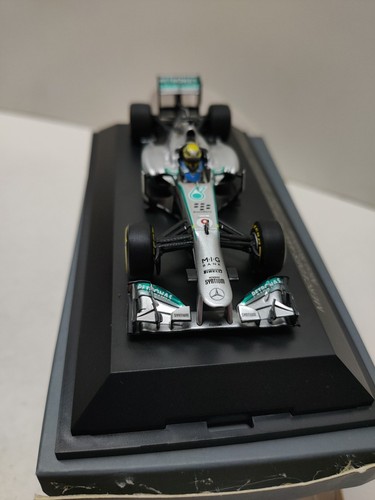 Mercedes F1 W04 Rosberg 2013 1/43 Minichamps - Foto 7 di 16