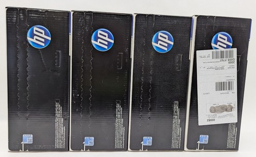 NEW Genuine Set (4) HP 504A/504X LaserJet Toner CMYK CE250X CE251A CE252A CE253A - Picture 10 of 13
