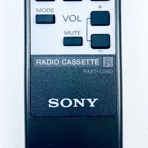 REPRODUCTOR DE CD SONY RMT-C560 CONTROL REMOTO ORIGINAL FABRICANTE DE EQUIPOS ORIGINALES 146725611 CDF560 CFD560 - Imagen 2 de 4