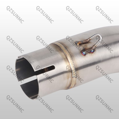 For Kawasaki Ninja 400 500 Z400 17-2025 Motorcycle Exhaust Muffler Mid Link Pipe - Picture 6 of 6