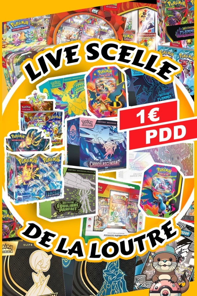 🔥 Live scellé ! Displays, ETB, la folie !