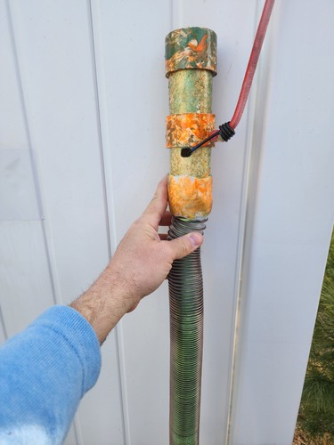 Native American Style Hose Flute-Unique Calming One Of A Kind Musical Instrument - Picture 3 of 9