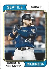2023 Topps Heritage #196 Eugenio Suarez