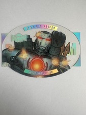 2023 UD Marvel Metal Universe Avengers WAR MACHINE P-26