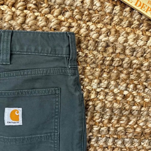 Carhartt Herren Rugged Flex Relaxed Fit Hose (36x36) Canvas Elm Green 102517 ELM
