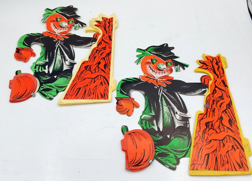 Lote Decoración Halloween Dos Espantapájaros Desplegables y Bolas Redondas Desplegables - Imagen 4 de 6