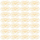  100pcs Recliner Cushion Buckle - Auto Seat Clip Holders Plastic Interior