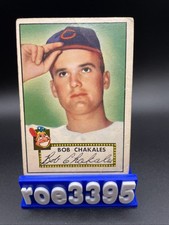 1952 TOPPS #120 BOB CHAKALES INDIANS ROOKIE