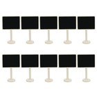 10 Pcs Mini Rectangle Chalkboard Label Wedding Decor Boards Signs for Tables