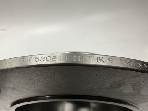 (2) Auto Extra AX53021 Rear Disc Brake Rotors - Picture 3 of 5