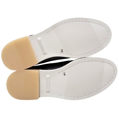 Calvin Klein Hombres Agussie Informal Derby Oxfords Talla EE. UU. 8,5 M Gris Oscuro Tejido - Imagen 5 de 6