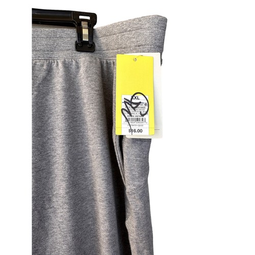 All In Motion Women's Sz: XXL Elastic Waist Grey Casual Workout Sweat Pant NWT - Picture 3 of 10