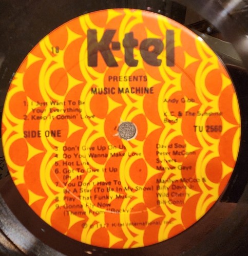 1977 VINYL 18 ARTIST COMPILATION LP 33RPM RECORD~KTEL TU2560~MUSIC MACHINE - Foto 5 di 10
