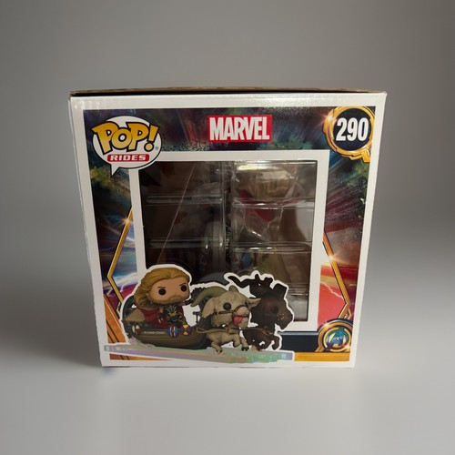 Funko Pop! Rides Marvel Thor Love and Thunder Goat Boat 290 Neu - Bild 4 von 6