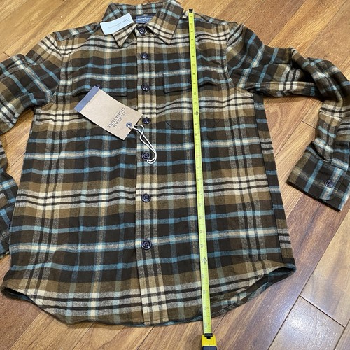 LL Bean Signature 1933 Chamois Hemd kariert Herren S Small Regular  - Bild 11 von 12