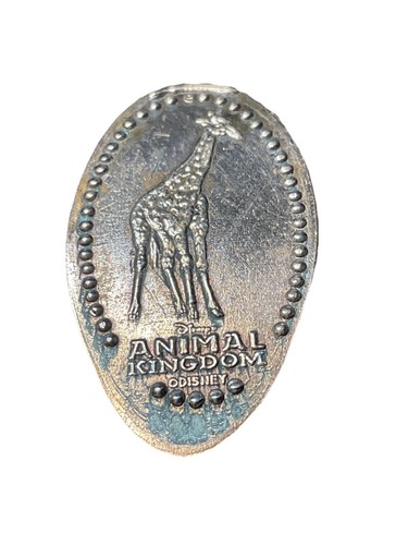Disney World Animal Kingdom, Orlando, Souvenirs Zinc Elongated Pressed Penny - Picture 4 of 4