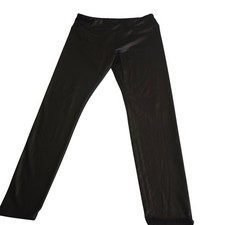 Wild Fable Womens Faux Leather Leggings Black High Waisted Stretch Pants 13814