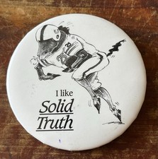 Vintage NFL Baltimore Colts Sneaking to Indianapolis ?? 3” Pin Political Cartoon