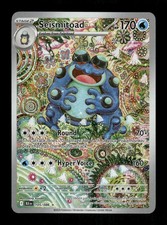 Pokemon Seismitoad Illustration Rare SV: Black Bolt 105/086 NM