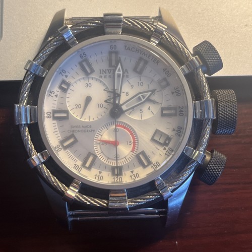 Invicta 6434 Reserve Collection Chronograph Herrenuhr (OHNE BAND) neue Batterie