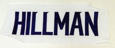2016 Minnesota Vikings Ronnie Hillman #33 Game Used White Name Plate DP14906