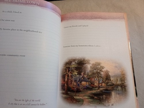 Mother's Memories to Her Child by Tama Fortner 2000 A Journal of Faith and Love - Picture 5 of 9