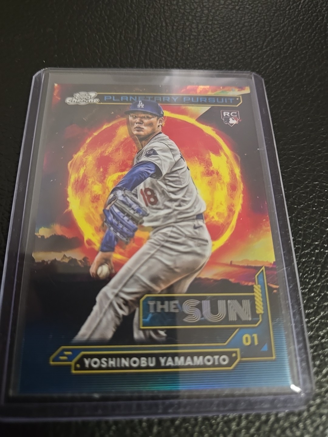 cosmos24ページ Yoshinobu Yamamoto 2024 Topps Chrome Cosmic #PPS-3 Planetary