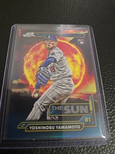 Yoshinobu Yamamoto 2024 Topps Chrome Cosmic #PPS-3 Planetary