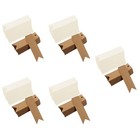 1000 PCs Etikettenhänge -Tags leere Preisschilder kleine Warenanzeige -Tags