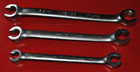 Vintage URREA 3 Pc. Flare Nut Wrench Set 3764 3768 3772 3/8" - 11/16" Mexico — photo 2