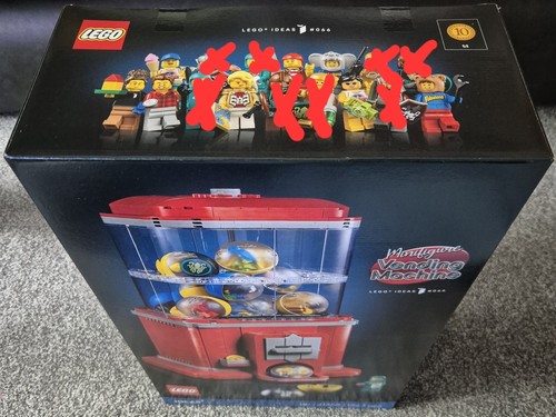 Lego Ideas Automaten Set 21358 mit allen Pods & 8 Minifiguren, neu ungebaut