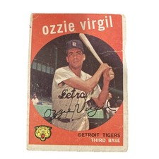 1959 Topps - white back #203 Ozzie Virgil